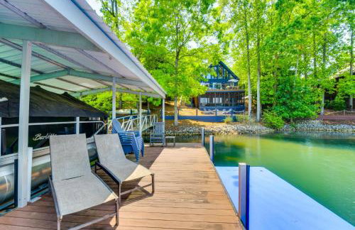 Beautiful Lake Keowee Home with Boat Dock and Fire Pit - Foto 38