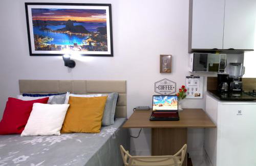 Apartamento tipo studio com uma linda sacada - Foto 9