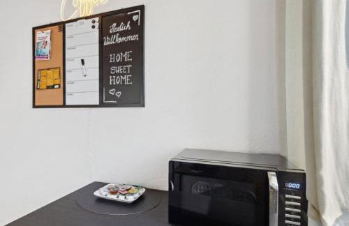 Getaway Apartment mit Balkon - Ruhiges Business-Apartment - direkte S-Bahn nach Messe DUS & ESS - Foto 17