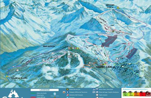 Studio à Guzet Neige aux pieds des Pistes et de Ecole de Ski - Foto 13