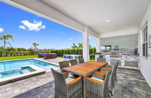 Gleaming Home With Private Pool, Theater Room And Water Park Access Near Disney At Encore Resorts Reunion - 209Sf - Foto 32