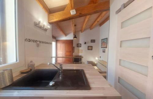 Studio terrasse climatisé VUE MER avec parking - Foto 6