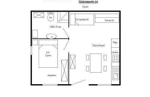 Maisonette #16, 4 Pers, Domaine De Ribiere - Foto 5