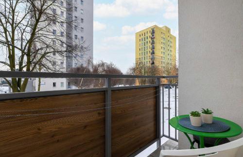 Charming Studio with Balcony in Katowice by Noclegi Renters - Foto 14
