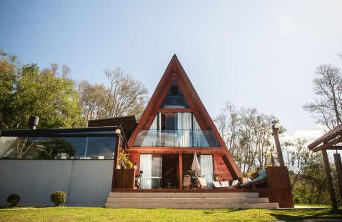 Chalé Bela Vista Montanha Capivari - Foto 1