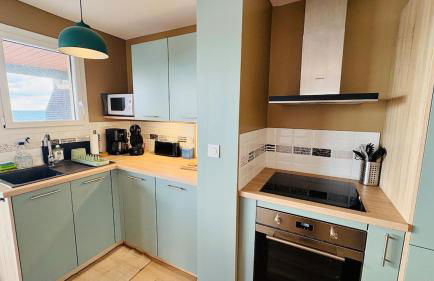 Le Panorama, confortable appartement - accès direct à la plage - Foto 5