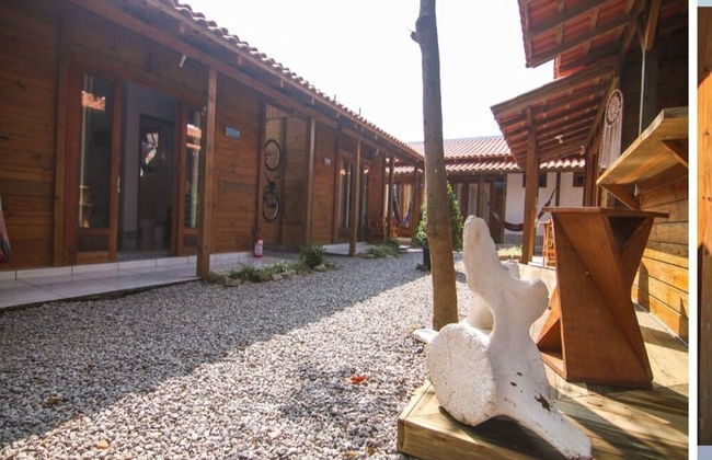 Rumah Pantai cabanas de aluguel - Foto 44