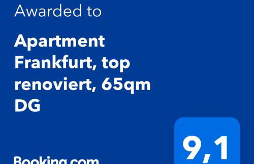 Apartment Frankfurt, top renoviert, 65qm DG - Foto 12