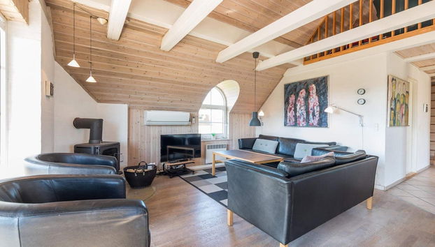 6 Person Holiday Home in Hvide Sande - Foto 5, Zona de estar