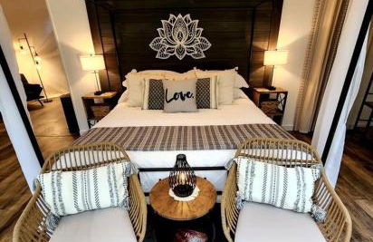 Bunny Bungalow Romantic Getaway in a Spacious Geodome - Foto 45