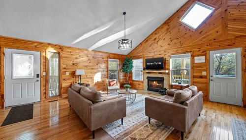 Mountain Cabin Fireplace Views Fire Pit - Foto 1