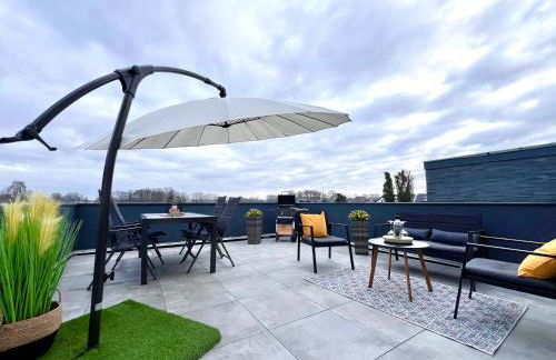 Große Wohnung & Apartment Sauna & 4 Badezimmer Netflix - Foto 2