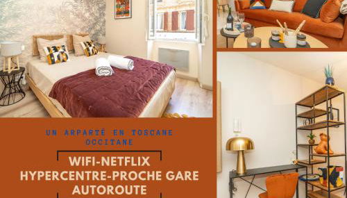L'Aparté T2 Relax & Cosy en Toscane occitane-Gaillac hypercentre - Foto 1