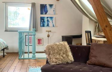 Kleine Kunstremise mit Holzofen Burg Freienfels - Photo 20