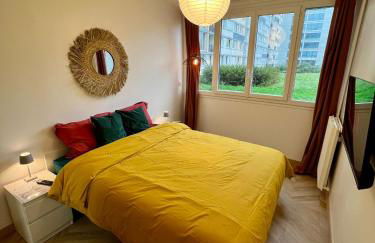 PARIS-MONTROUGE Magnifique appartement- très cosy pour 1 - 6 personnes refait à NEUF -ENTIRE APARTMENT LUXURIOUS AND WARM -Montrouge Paris 14ème - Proche Aéroport Orly Parc Expositions Porte de Versailles FREE WIFI GRATUIT - Foto 21