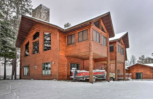 Expansive Ruth Lake Home with Dock, Fire Pit and Beach - Photo 43