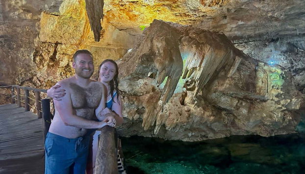 Enjoy the views in the Pueblo Fantasma Cenote