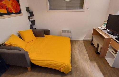 Studio avec terrasse et jardin à 100 m de la plage de Fort Bloqué - Foto 2