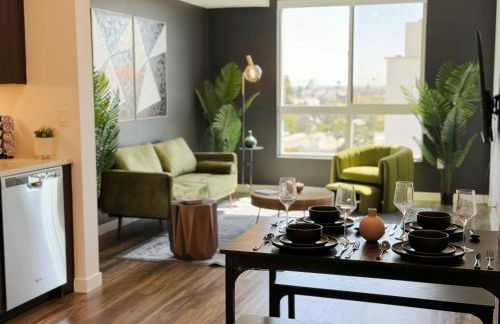 Modern 1BR Apartment with Pool, Hot Tub and Gym Access 10mins to Universal Studios - Foto 6