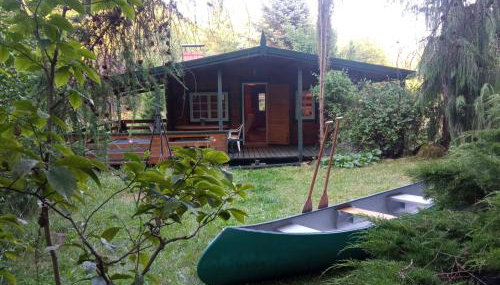 Domek i jurta nad rzeką - Foto 4