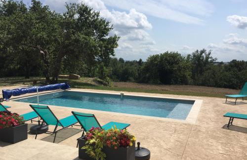 Maison avec vue et sa piscine chauffée privative - Photo 14