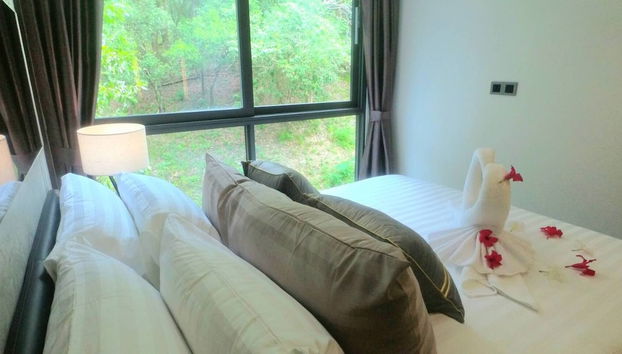 A206- 2 Bdr Condo With Forest View, Ao Nang Beach - Foto 4, Habitación