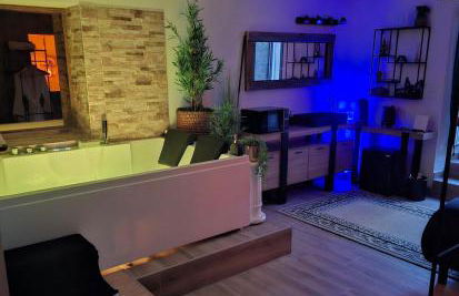 Suite deluxe avec jacuzzi et jardin à 2 min de la plage - Foto 30