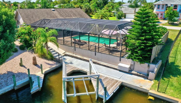 Saltwater Canal Home Heated Pool 3 2 2 Gorgeous Pets Welcome - Foto 3, Habitación