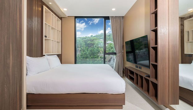 Elegant Suite B603 at Viva Patong Condo - Foto 2, Habitación