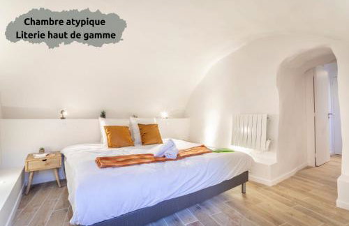 Sainte Baume - Patio - Linge de qualité - Fibre - Confort - Cœur de Ville - Foto 10