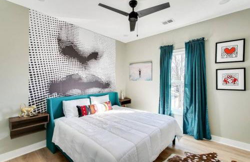 Large 7 Bedrooms Vibrant Art Spacious - Foto 30