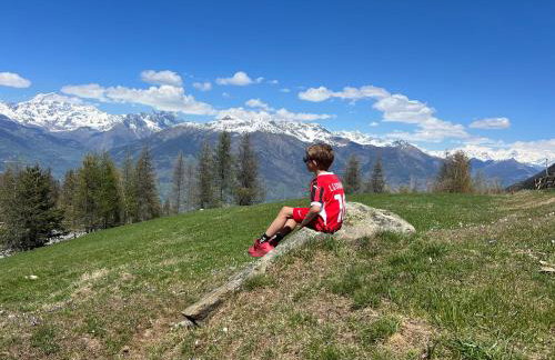 Il Nido di Pila , Panoramic Mountain View near Ski Lifts - Foto 6