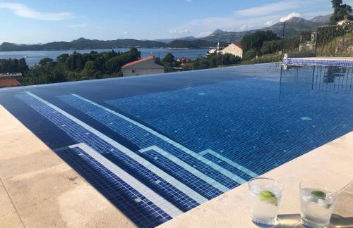 Magnificent new Villa Tofta on Lopud, Croatia. Sea views from the infinity pool - Photo 1