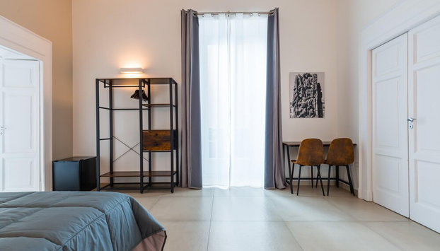 Partenope in Naples With 1 Bedrooms and 1 Bathrooms - Foto 5, Habitación