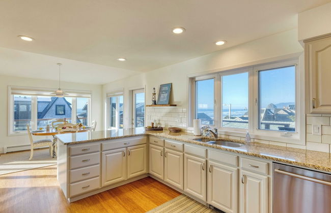 Pacific Breeze Ocean Views, Steps to Cannon Beach, Airy Coastal Retreat - Foto 8