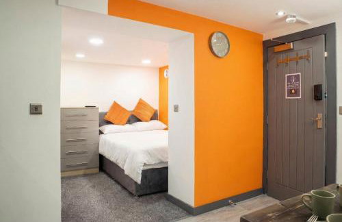 City Centre Studio With Self Check-In Washer Dryer Netflix & WiFi - Foto 9