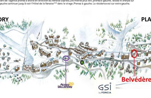 Appartement 3 pièces pour 6 personnes à Plan Peisey, accès direct pistes - FR-1-757-121 - Foto 16