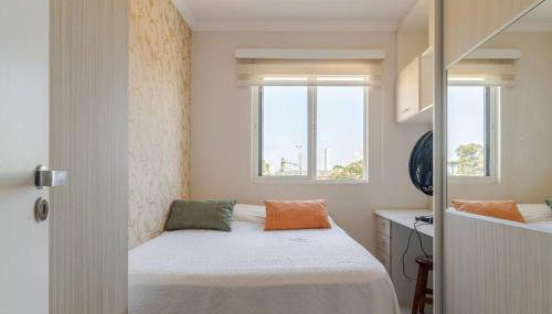 Apto amplo 5 pessoas 2 banheiros garagem - Foto 5