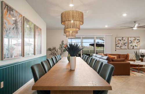 New 10-bedroom Luxury Retreat, Private Pool and Spa, Near Disney and Orlando - Foto 20