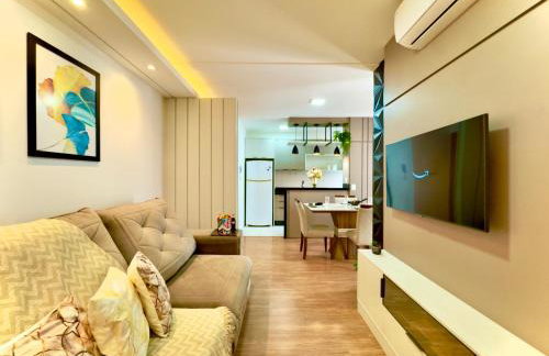 Apto em Condominio Frente Mar com Piscinas Spa Sala de Jogos Quadra de Futebol e Espaco Kids Ideal para Familias - Photo 4