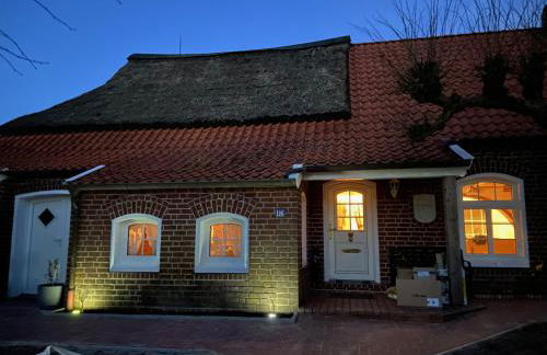 Lindenhuus-Urlaub unter einem Teilreetdach-Terrasse - Nahe Norden-Norddeich - Foto 32