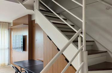 Duplex 70m Fusion e Vision Brasília Cobertura Vista Incrivel - Foto 8