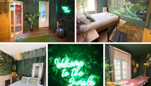 Jungle Urbain- Sauna - Ciné - Hamac - Hyper centre - Foto 2