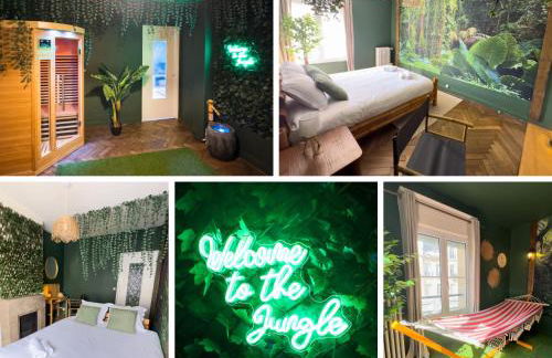 Jungle Urbain- Sauna - Ciné - Hamac - Hyper centre - Foto 2