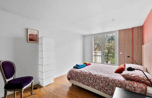 Maison proche du centre de Paris calme et verdure - Foto 14