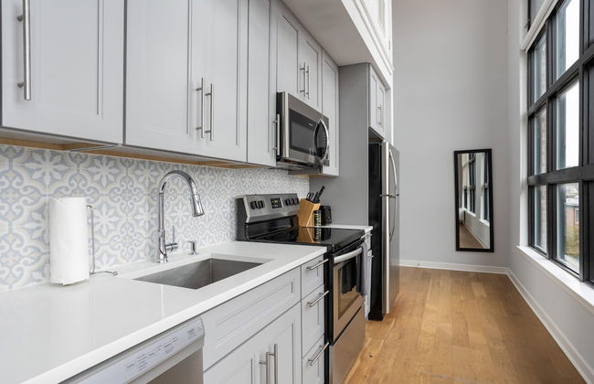 Sosuite Corner 2BR Loft w W D Shared Roofdeck - Foto 5