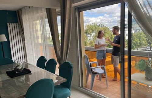 Bel appartement spacieux et lumineux de 100m2 au 3e étage avec ascenseur -A 5mn à pied du parc des expositions congrès de Dijon et ENG et 10mn du centre ville place Parking devant l'immeuble - Foto 17