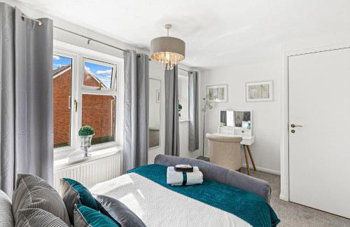 Spacious 3-Bedroom House with Parking Family Friendly - Foto 6