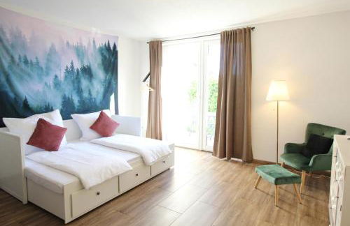 Modernes Apartment - Terrasse und Parkplatz - Foto 18