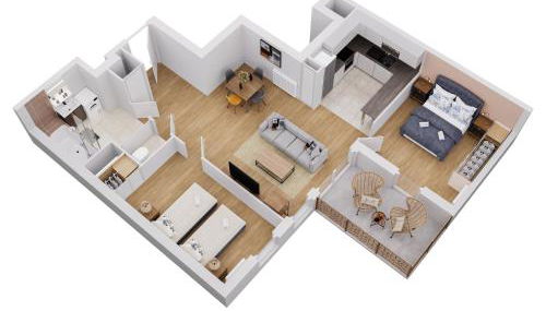 Vue Panoramique - Between Paris & Disneyland - Gare à 10min - Parking Souterrain Privé - - Foto 3